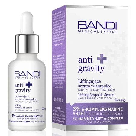 Bandi - Anti Gravity - Ser liftingant în ampulă pentru corectarea tonusului pielii - 30 ml