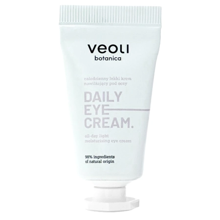 Veoli Botanica - Daily Eye Cream - Cremă ușoară pentru conturul ochilor pentru întreaga zi - 15 ml