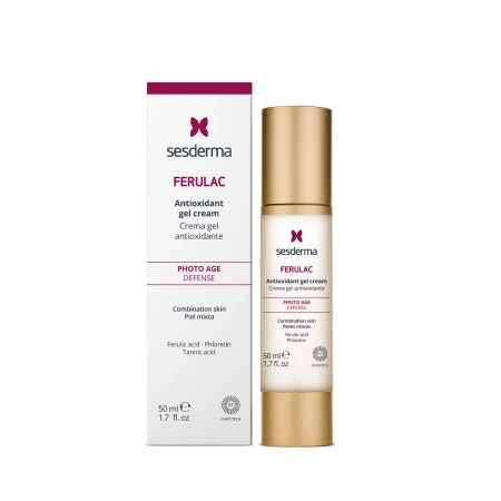 sesderma - Ferulac Antioxidant Cream Gel - Cremă-gel antioxidantă cu acid ferulic - 50 ml
