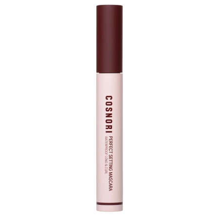 Cosnori - Perfect Setting Mascara Waterproof Long & Curl - Mascara rezistentă la apă, care alungește și curbează genele - 03 Rosy Brown - 7 g