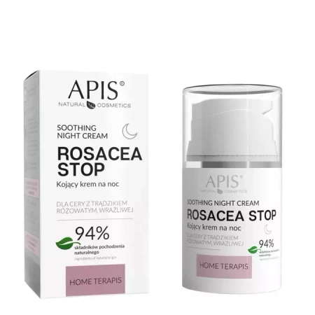 Apis - Rosacea Stop - Cremă de noapte liniștitoare - 50ml