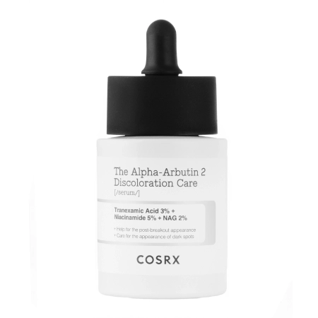 COSRX - The Alpha-Arbutin 2 Discoloration Care Serum - Ser iluminator pentru față - 50ml