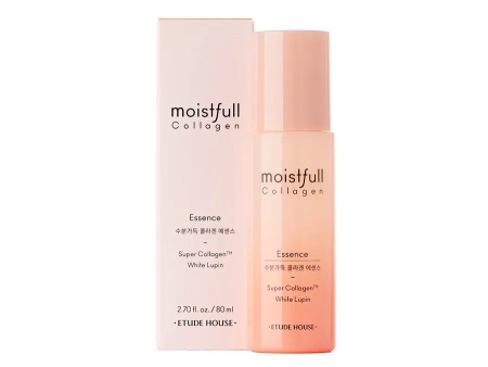 Etude House - Moistfull Collagen Essence - Esență ușoară facială cu colagen - 80ml