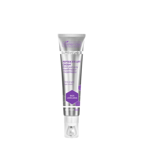 Bielenda Professional - Supremelab - Bio-Tech Age - Peptide Eye Lift Cream - Cremă pentru conturul ochilor cu efect de umplere și iluminare - 15ml