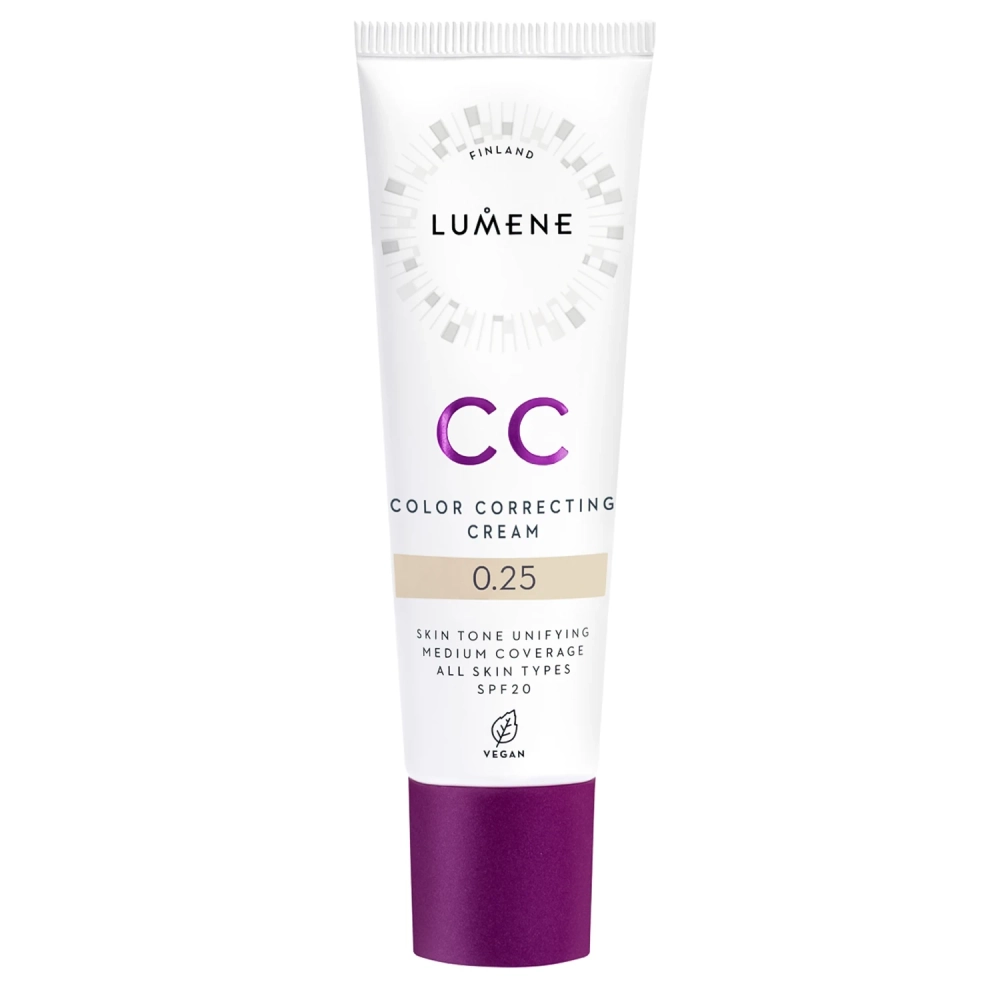 Lumene - CC Color Correcting Cream SPF 20 - Fond de ten CC corector - 0,25 - 30 ml