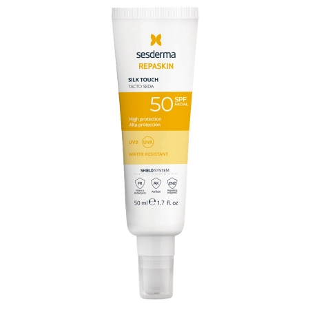 sesderma - Repaskin Silk Touch Color SPF50 - Cremă colorată cu protecție solară - 50 ml