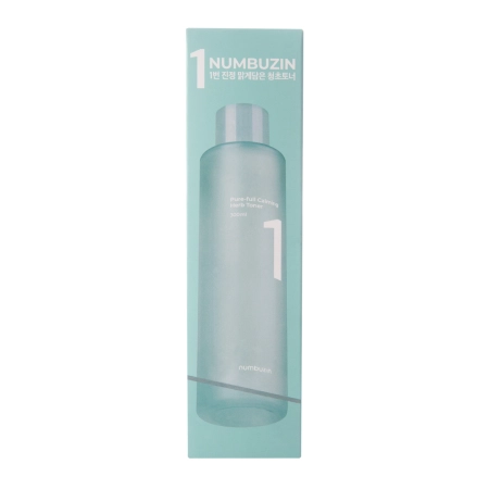 Numbuzin - No.1 - Pure-full Calming Herb Toner - Toner calmant cu Astragalus și Centella - 300ml