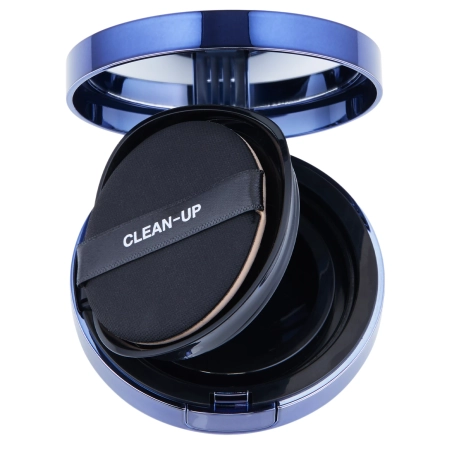 CUSKIN - Clean Up Skinfit Cushion Pact SPF50/PA++++ - Fond de ten cushion pentru față - No. 21 - 15g+15g