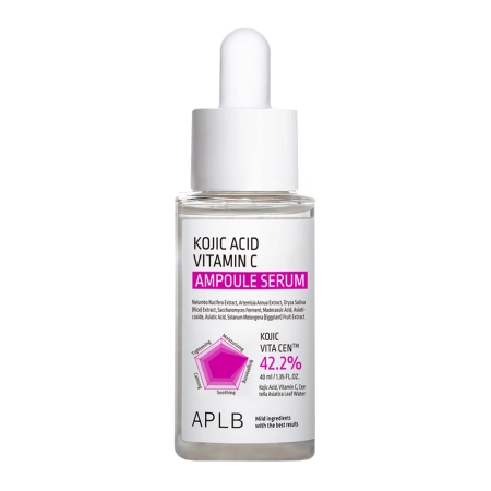 APLB - Kojic Acid Vitamin C Ampoule Serum - Ser facial revitalizant – 40 ml