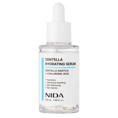 NIDA - Centella Hydrating Serum - Ser hidratant și calmant pentru față - 50 ml
