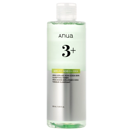 Anua - Azelaic Acid 3 Cica Skin Clarifying Toner - Toner pentru Reducerea Imperfecțiunilor - 250 ml