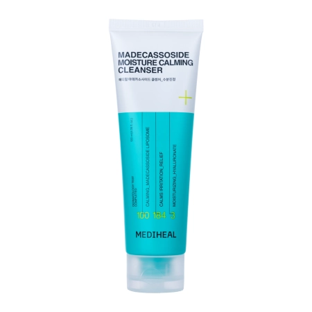 Mediheal - Madecassoside Moisture Calming Cleanser - Spumă calmantă de curățare pentru față cu madecassoside - 120ml