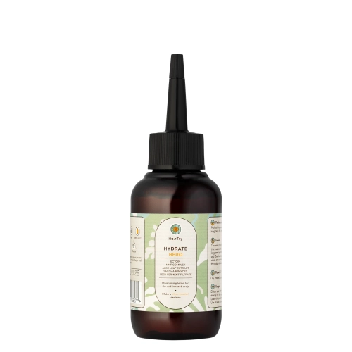HairTry - Hydrate Hero - Loțiune hidratantă și calmantă pentru scalp cu complex NMF și ectoină - 100 ml