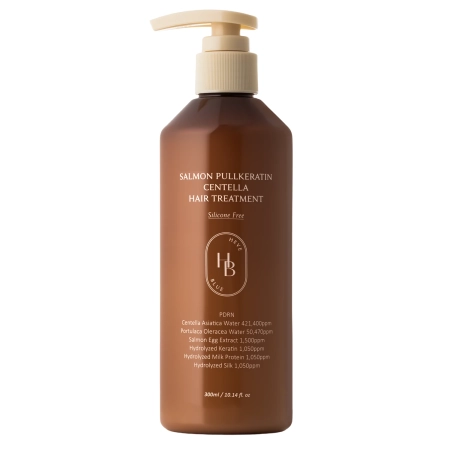 HEVEBLUE - Salmon PullKeratin Centella Hair Treatment - Balsam regenerant pentru păr - 300 ml