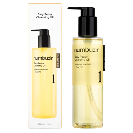 Numbuzin - No.1 - Easy Peasy Cleansing Oil - Ulei de curățare a feței - 200ml