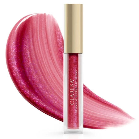 Claresa - Glass Of Water Lip Gloss - Luciu de Buze cu Efect de Oglindă - Berry Splash - 05 - 2 g