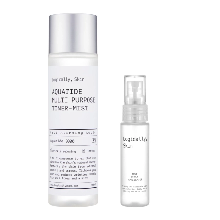 Logically, Skin - Aquatide Multi Purpose Toner Mist - Tonic facial hidratant - 200ml