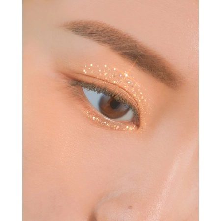 Unleashia - Get Loose Glitter Gel - Gel cu sclipici pentru față și corp - 3 Gold Obsessor - 4g