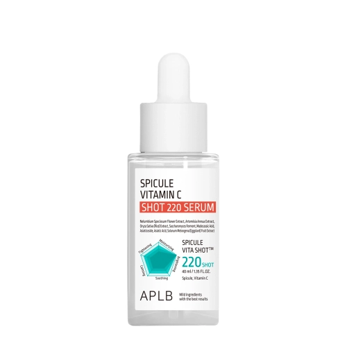 APLB - Spicule Vitamin C Shot 220 Serum - Ser cu microace și vitamina C – 40 ml