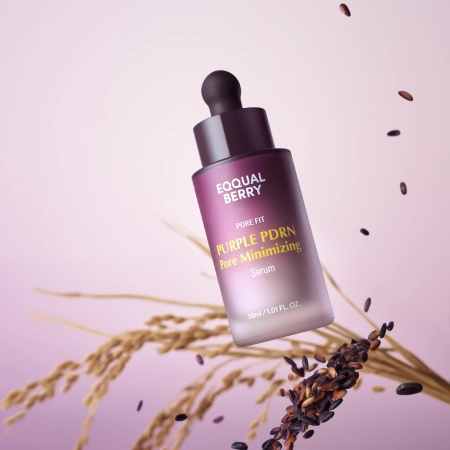 EQQUALBERRY – Purple PDRN Pore Minimizing Serum – Ser facial pentru reducerea porilor – 30 ml