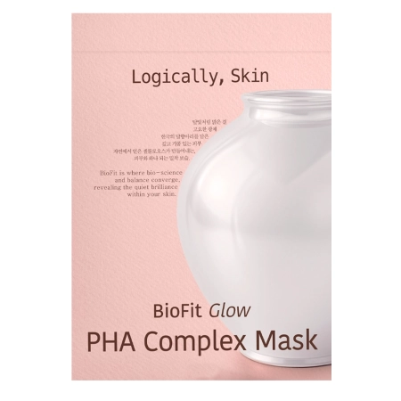 Logically, Skin - BioFit Glow PHA Complex Mask - Mască pentru față cu acid PHA - 25 g