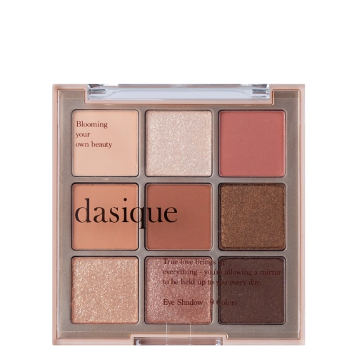 Dasique - Shadow Palette - Paletă de farduri pentru pleoape - #01 Sugar Brownie - 7 g
