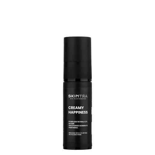 SkinTra - Creamy Happiness - Emulsie cu retinal 0,1% în ciclodextrine - 30 ml