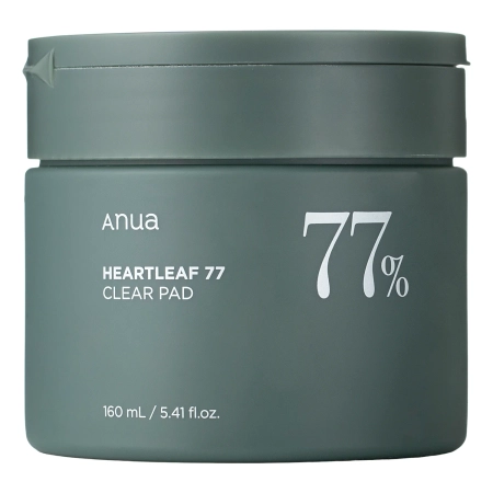 Anua - Heartleaf 77% Clear Pad - Plasturi calmante de curățare cu extract de rozmarin - 70 buc.