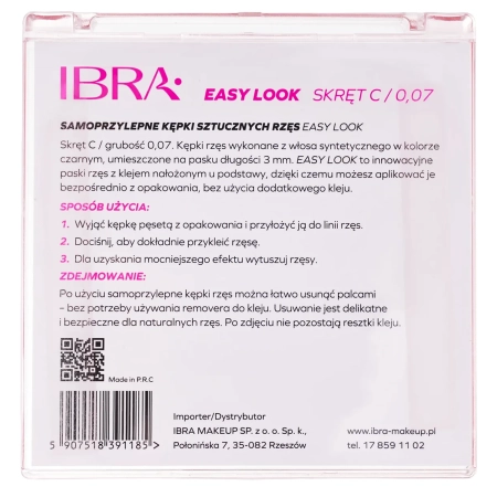 Ibra Makeup - Smocuri de gene autocolante - Easy Look - 3mm