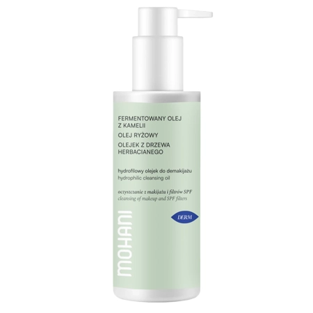 Mohani - Ulei hidrofil pentru demachiere - Ulei de arbore de ceai și ulei fermentat de camelie - 100ml