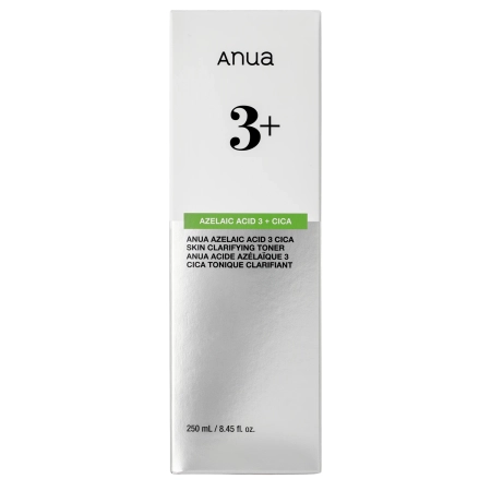 Anua - Azelaic Acid 3 Cica Skin Clarifying Toner - Toner pentru Reducerea Imperfecțiunilor - 250 ml
