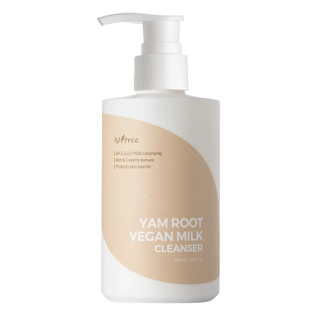 Isntree - Yam Root Vegan Milk Cleanser - Lapte de curățare delicată a pielii - 220ml