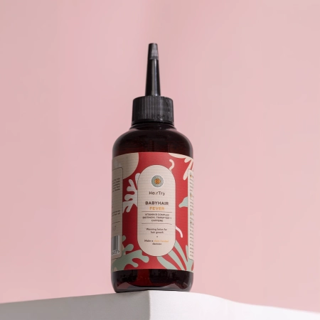 HairTry - Babyhair Fever - Loțiune încălzitoare pentru creșterea părului - 200 ml