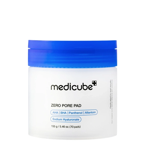 Medicube - Zero Pore Pad 2.0 - Tampoane exfoliante pentru față - 70pcs/100ml