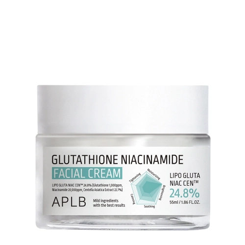 APLB - Glutation Niacinamide Facial Cream - Cremă facială cu efect de iluminare - 55ml