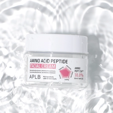 APLB - Amino Acid Peptide Facial Cream -  Cremă facială calmantă și fermizantă – 55 ml