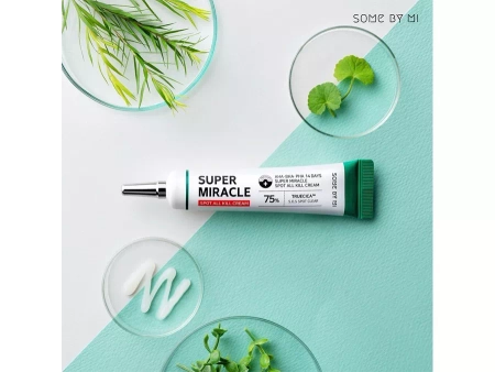 Some By Mi - AHA BHA PHA 14 Days Super Miracle Spot All Kill Cream - Cremă pentru pete de acnee - 30ml