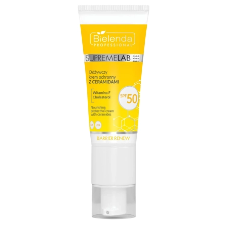  Bielenda Professional - Supremelab - Barrier Renew - Cremă protectoare nutritivă cu ceramide SPF 50 - 40ml
