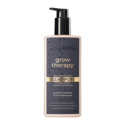 Cellabic Tricho – Grow Therapy Men – Șampon tricologic stimulator pentru creșterea părului – 300 ml