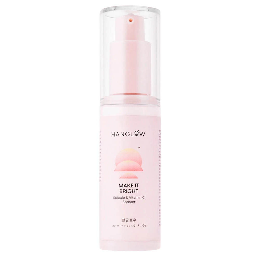 HanGlow - Make It Bright - Spicule & Vitamin C Booster - Ser iluminator cu microace și vitamina C - 30 ml