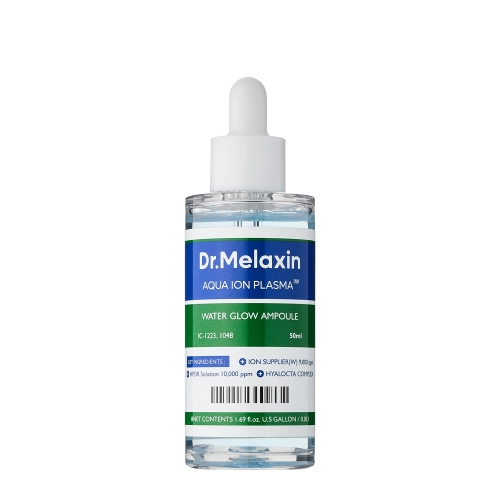 Dr.Melaxin - Aqua Ion Plasma Water Glow Ampoule – Fiolă hidratantă pentru față – 50 ml
