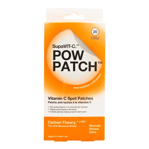 Carbon Theory - SupaVit-C Pow Patch - Plasturi pentru Imperfecțiuni cu Vitamina C - 20 buc.