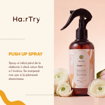 HairTry - Push Up - Spray pentru volum și elasticitate - 250 ml