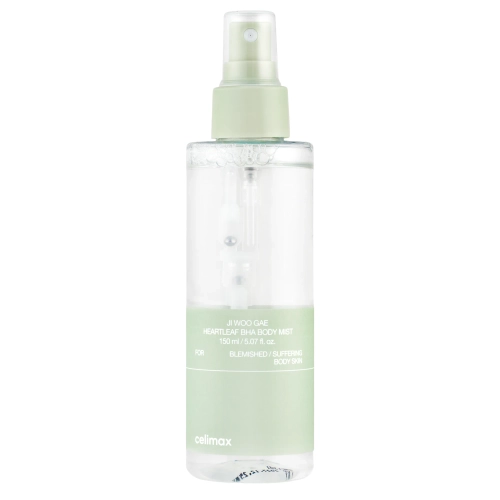 Celimax - Ji.Woo.Gae Heartleaf BHA Body Mist - Spray purifiant pentru corp cu BHA - 150ml