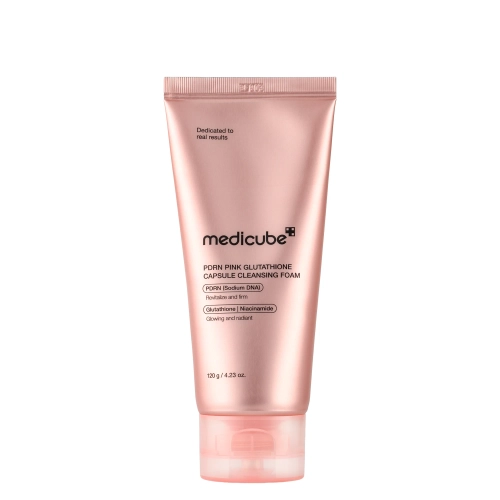 Medicube - PDRN Pink Glutathione Capsule Cleansing Foam - SpumăSpumă de curățareă pentru față - 120 g