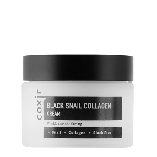 Coxir - Black Snail Collagen Cream - Cremă de față antirid cu mucus de melc - 50ml