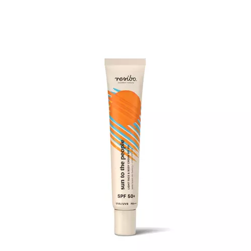 Resibo – Sun to the People – Light Face and Body Cream SPF50+ – Cremă lejeră pentru față și corp – 50ml