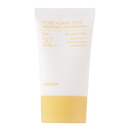 Celimax - Pore+Dark Spot Brightening Care Sunscreen - Protecție solară iluminatoare - 50ml