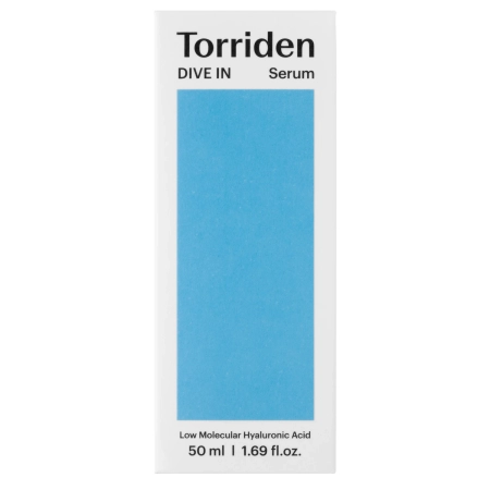 Torriden - Dive-In - Low Molecule Hyaluronic Acid Serum - Ser hidratant cu acid hialuronic cu masă moleculară mică și ceramide - 50 ml