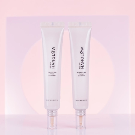 HanGlow - PerfecTone - Tinted Sunscreen SPF 50+ - Cremă cu protecție solară nuanțată - 02 - 50 ml